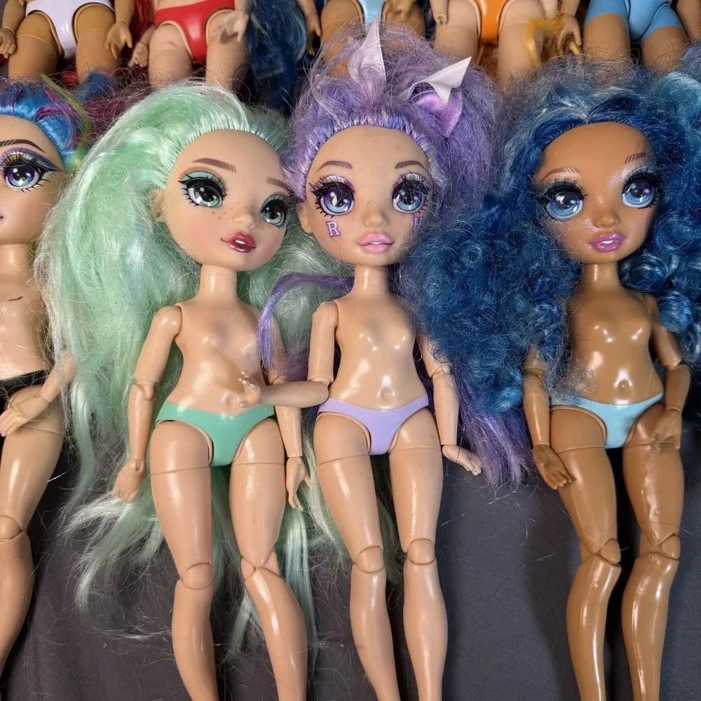Rainbow High Dolls Lot Of 10 Avery‎ Styles Ruby Anderson Skyler Bradshaw River